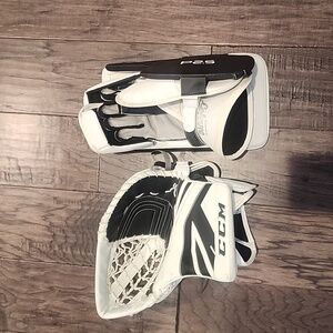 CCM Goalie glove and blocker